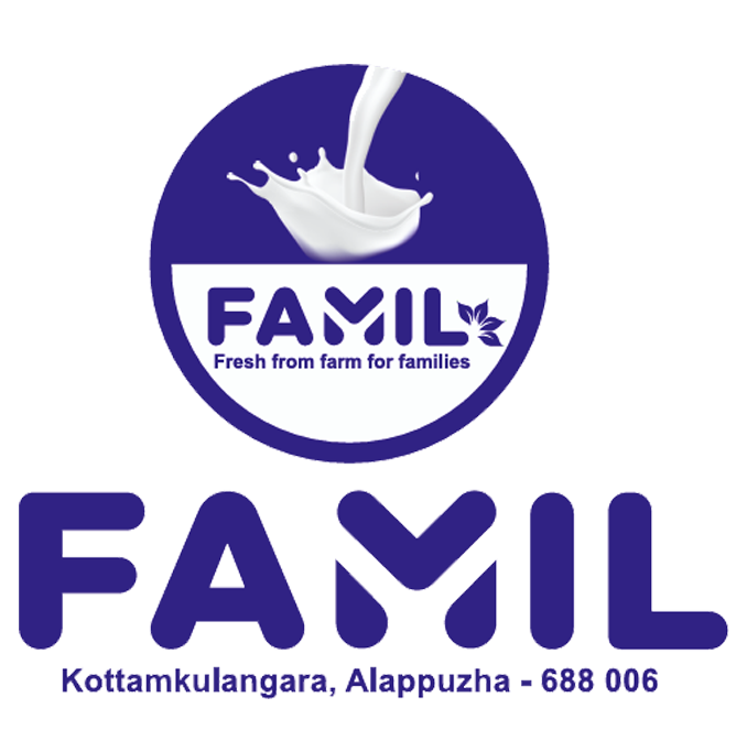 FAMIL Milk Products circular emblem logo